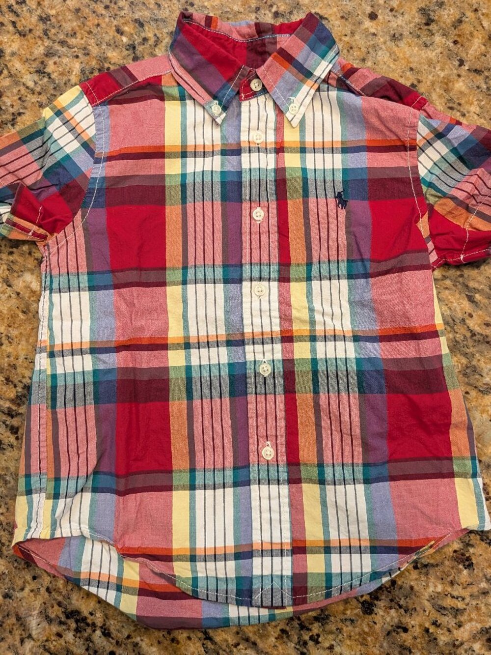 Plaid Ralph Lauren Boy's Button Down